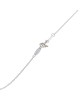 Tiffany & Co. Elsa Peretti Diamnd Starfish Drop Necklace